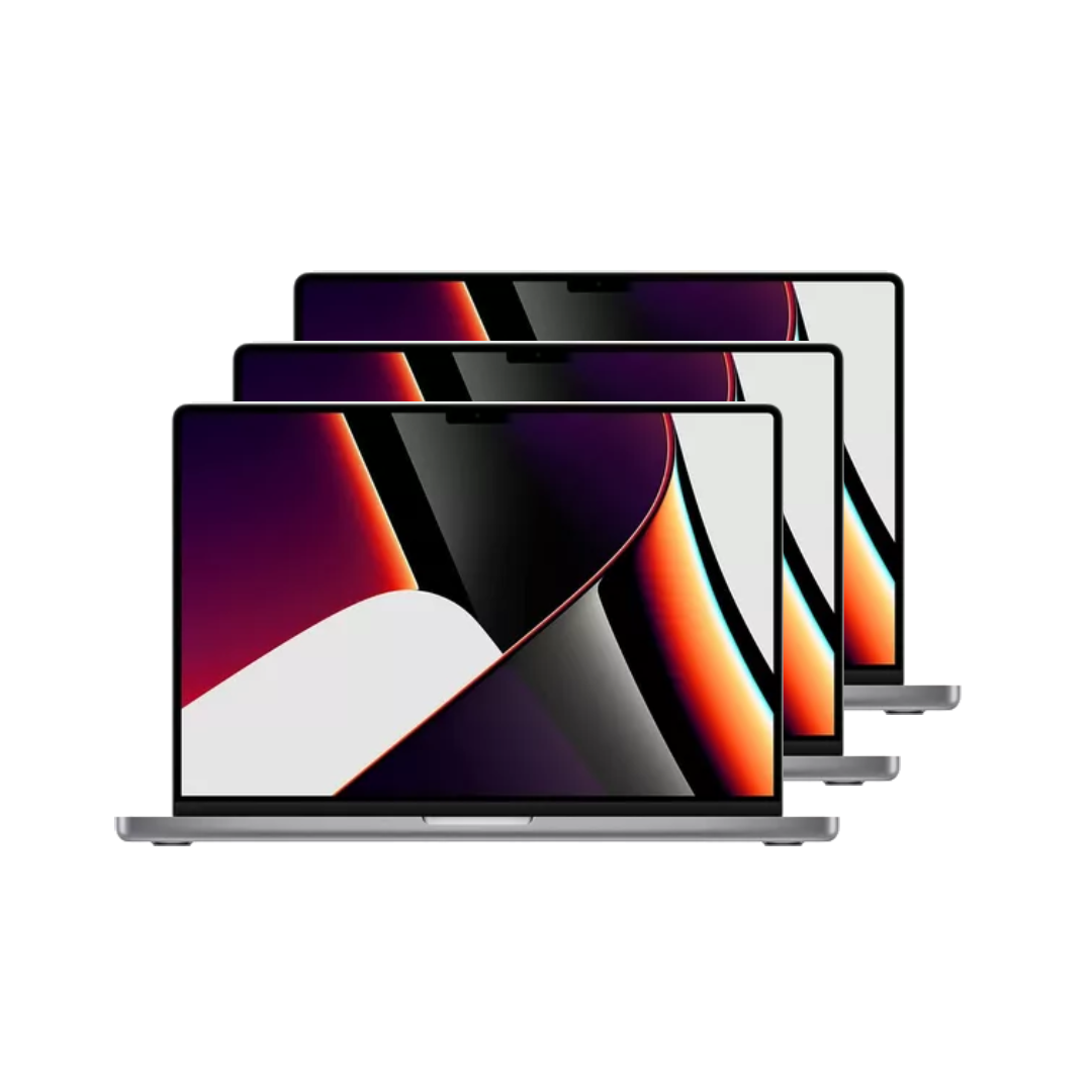 Elevate with Macbook | 3 x Refurbished Apple MacBook Pro 2018 | I7 Chip