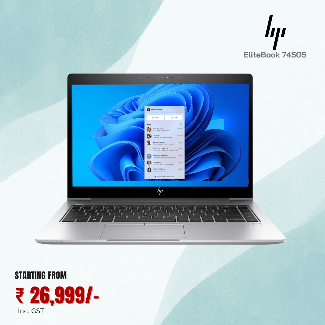 Refurbished HP EliteBook 745 G5 Laptop | AMD Ryzen 5 Pro
